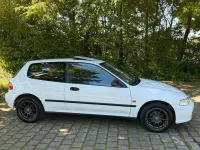 Gebraucht Honda Civic 90 PS (66 kW) 1994 Weiß Kleinwagen