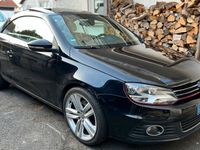 gebraucht VW Eos Cabrio schwarz metallic 2.0 TSI GTI Motor DSG…