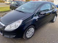 Gebraucht Opel Corsa Edition 60 PS (44 kW) 2007 Schwarz Kleinwagen