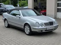 Gebraucht Mercedes CLK200 136 PS (100 kW) 1999 Silber Cabrio