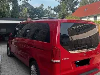 Gebraucht Mercedes V250 190 PS (139 kW) 2017 Rot Van / Kleinbus