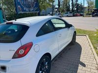 Gebraucht Opel Corsa 60 PS (44 kW) 2009 Weiß Kleinwagen