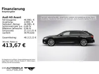 Gebraucht Audi A6 Advanced 299 PS (219 kW) 2025 Mythosschwarz metallic (metallic) Kombi