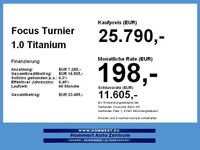 Gebraucht Ford Focus Titanium 125 PS (91 kW) 2025 Magnetic metallic Kombi
