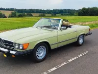 Gebraucht Mercedes SL450 204 PS (150 kW) 1976 Grün Cabrio