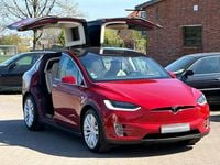 Second-hand Tesla Model X 386 kW (525 CP) 2017 Roșu SUV