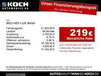 Neu MG MG3 194 PS (142 kW) 2026 Dover white Kleinwagen