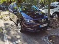 Gebraucht VW Sharan Highline 150 PS (110 kW) 2016 Schwarz Van / Kleinbus