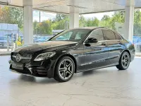 Gebraucht Mercedes C200 AMG 184 PS (135 kW) 2021 Obsidianschwarz metallic Limousine
