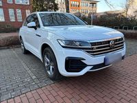 Gebraucht VW Touareg R-line 231 PS (169 kW) 2021 Weiß SUV