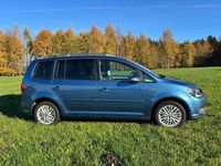 Gebraucht VW Touran Cup 105 PS (77 kW) 2014 Blau Van / Kleinbus
