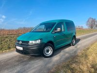 Gebraucht VW Caddy Trendline 102 PS (75 kW) 2018 Grün Van / Kleinbus
