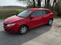 Gebraucht Seat Ibiza 69 PS (50 kW) 2010 Rot Kleinwagen
