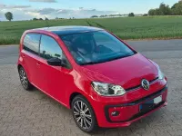Gebraucht VW up! 75 PS (55 kW) 2018 Rot Kleinwagen
