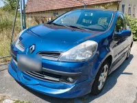Gebraucht Renault Clio III 88 PS (64 kW) 2006 Blau Kleinwagen