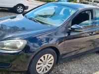 Gebraucht VW Golf VI 2009 Schwarz Kleinwagen