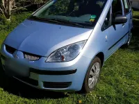 Gebraucht Mitsubishi Colt 95 PS (69 kW) 2004 Grau Kleinwagen