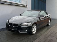 gebraucht BMW 218 Baureihe 2 Cabrio i Advantage*Leder* Klima