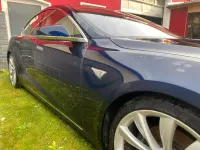 Brugt Tesla Model S 309 kW (421 HK) 2014 Blå Hatchback