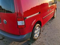 Gebraucht VW Caddy 75 PS (55 kW) 2009 Rot Van / Kleinbus