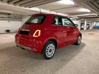 Gebraucht Fiat 500 Lounge 69 PS (50 kW) 2017 Rot Kleinwagen