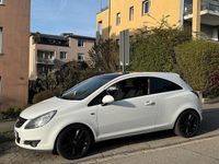 Gebraucht Opel Corsa 90 PS (66 kW) 2009 Weiß Kleinwagen