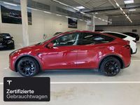 Gebraucht Tesla Model Y Long Range AWD 258 kW (351 PS) 2022 Rot SUV