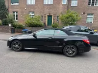 Gebraucht Mercedes E250 204 PS (150 kW) 2012 Schwarz Cabrio