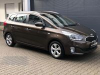 Gebraucht Kia Carens Edition 7 135 PS (99 kW) 2014 Braun Van / Kleinbus