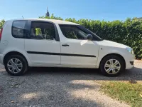 Gebraucht Skoda Roomster Plus Edition 86 PS (63 kW) 2011 Weiß Van / Kleinbus