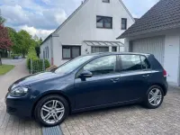 Gebraucht VW Golf VI 80 PS (58 kW) 2009 Blau Kleinwagen