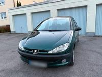 Gebraucht Peugeot 206 75 PS (55 kW) 2000 Grün Kleinwagen
