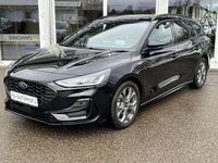 Gebraucht Ford Focus ST-Line X 125 PS (91 kW) 2023 Obsidianschwarz metallic (metallic) Kombi