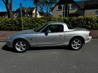 Occasion Mazda MX5 110 ch (80 kW) 2001 Argent Cabriolet