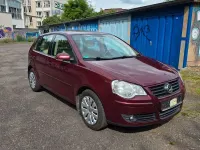 Gebraucht VW Polo Comfortline 80 PS (58 kW) 2009 Rot Kleinwagen