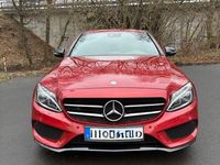 Gebraucht Mercedes C250 AMG line 211 PS (155 kW) 2017 Rot Limousine
