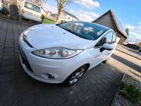 Gebraucht Ford Fiesta Trend 96 PS (70 kW) 2009 Weiß Kleinwagen