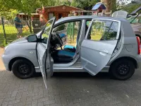 Gebraucht Kia Picanto 65 PS (47 kW) 2004 Silber Kleinwagen