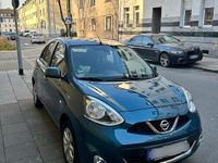Gebraucht Nissan Micra 80 PS (58 kW) 2013 Blau Kleinwagen