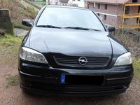 Gebraucht Opel Astra Edition 102 PS (75 kW) 2000 Schwarz Limousine