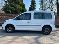 Usata VW Caddy 105 CV (77 kW) 2015 Bianco Monovolume