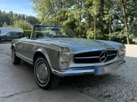 Gebraucht Mercedes SL280 170 PS (125 kW) 1969 Silber Cabrio