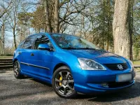 Brugt Honda Civic 90 HK (66 kW) 2005 Blå Stationcar