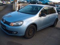 Gebraucht VW Golf VI Style 105 PS (77 kW) 2011 Blau Kleinwagen