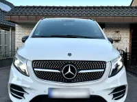 Gebraucht Mercedes V250 AMG line 2017 Weiß Van / Kleinbus
