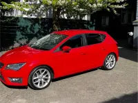 Usata Seat Leon FR 150 CV (110 kW) 2017 Rosso Berlina