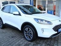 Gebraucht Ford Kuga Titanium 152 PS (111 kW) 2021 Frost weiß SUV
