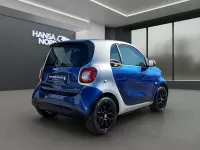 Gebraucht Smart ForTwo Electric Drive 60 kW (82 PS) 2019 Silber / tridion sicherheitszelle in coo (metallic) Coupé