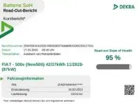 Gebraucht Fiat 500e Icon 86 kW (118 PS) 2023 Grün Kleinwagen