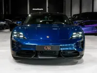 Gebraucht Porsche Taycan Turbo S 559 kW (761 PS) 2021 Blau Limousine